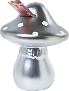 Pusculita Mushroom Argintiu 18 – imagine-1.
