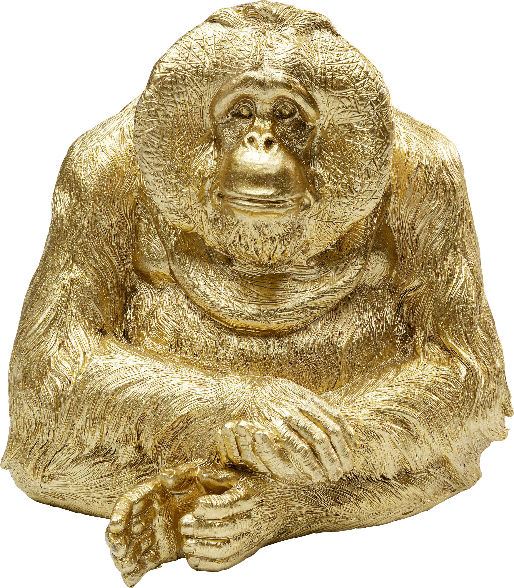 Skarbonka Orange Utane 6x8 cm złota – grafika-1.