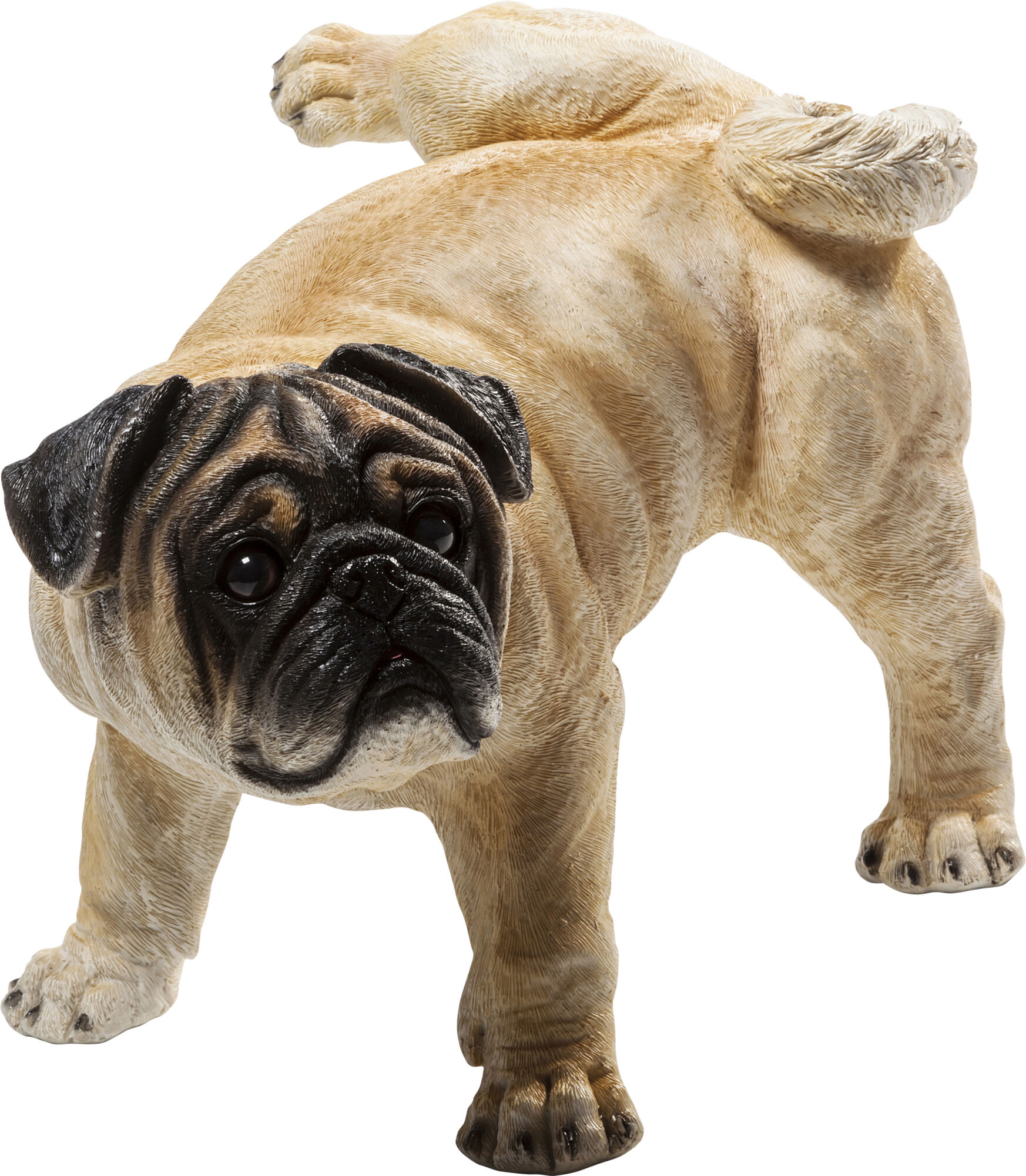 Skarbonka Peeing Mops 26x29 cm beżowa – grafika-1.