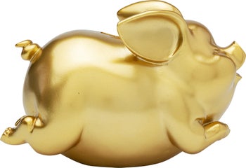 Hucha Happy Pig oro – Imagen-1.