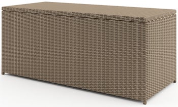 Skrzynia ogrodowa Scatola 160x74 cm piaskowa – obraz-1