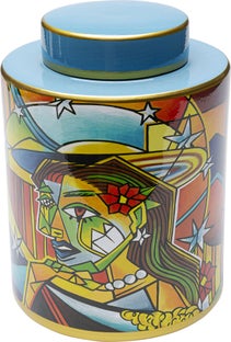 Stiklinis indas su dangteliu Graffiti Art 27 – paveikslėlis-1.