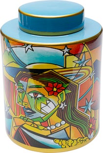 Stiklinis indas su dangteliu Graffiti Art 27 – paveikslėlis-1.