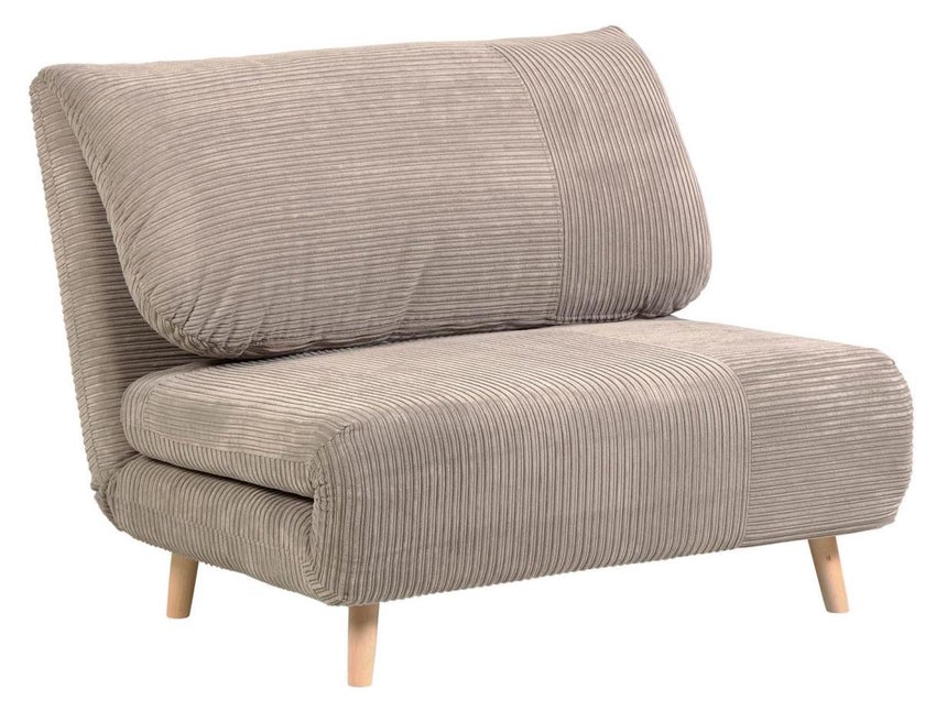 Sofa 1 os Keren rozkadana 106 cm jasnoszara S679J14  Sofa 1 os Keren rozkadana 106 cm jasnoszara S679J14