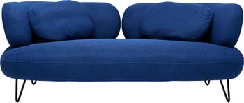 Canapea Peppo 2 locuri albastru 182cm – imagine-1.