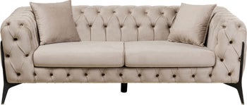 Sofa Bellissima 2-pl Beige 200cm – Imagen-1.