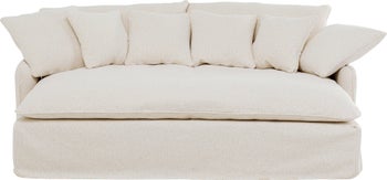 Djup Soffa - Cream, 230cm – bild-1.