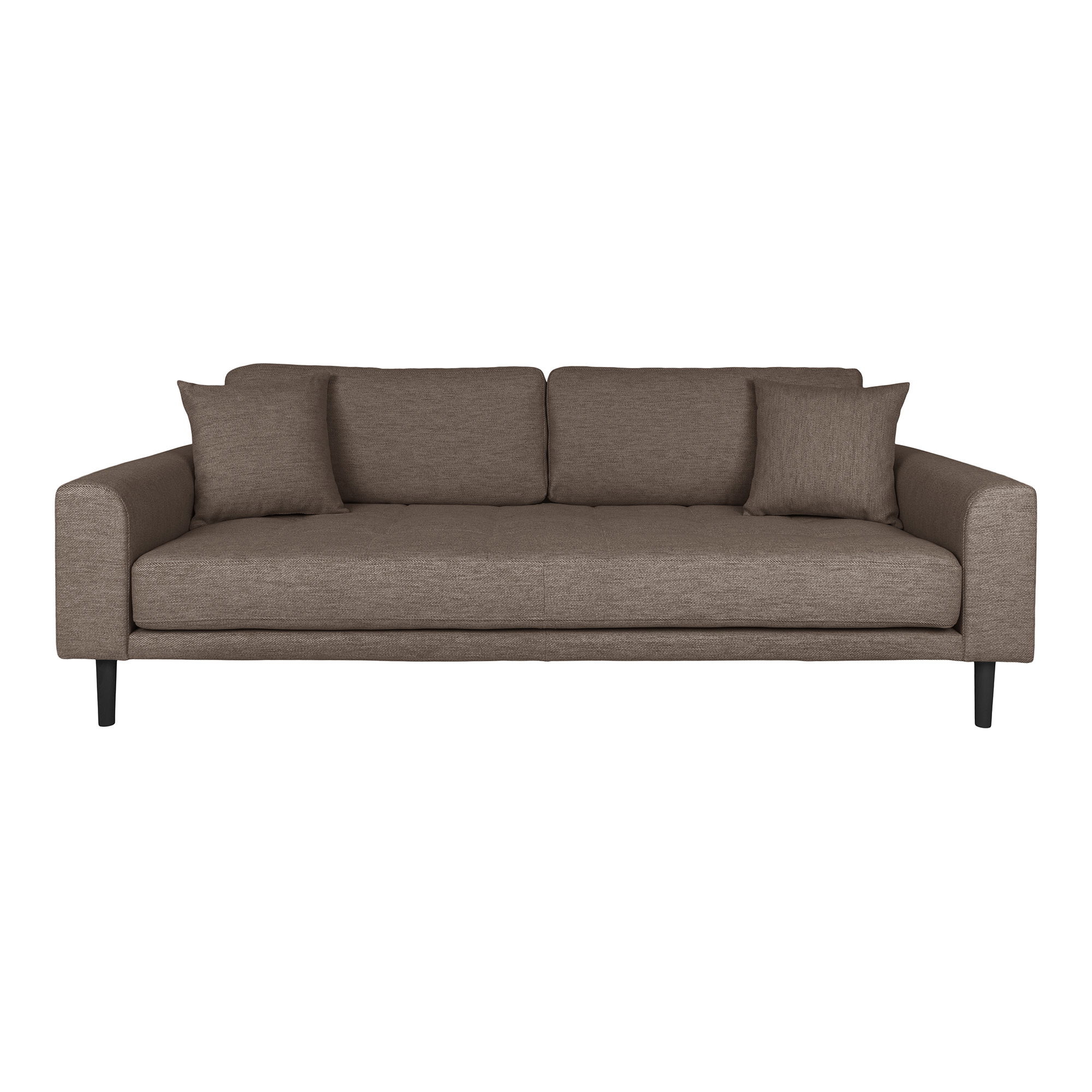 Sofa 3-osobowa Lido brązowa – grafika-1.