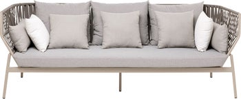 Sofa ogrodowa 3-osobowa Formenta szata – obraz-1