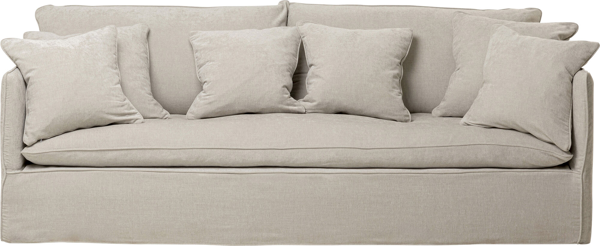 Sofa Boheme Cream 3,5 vietos 230cm – paveikslėlis-1.