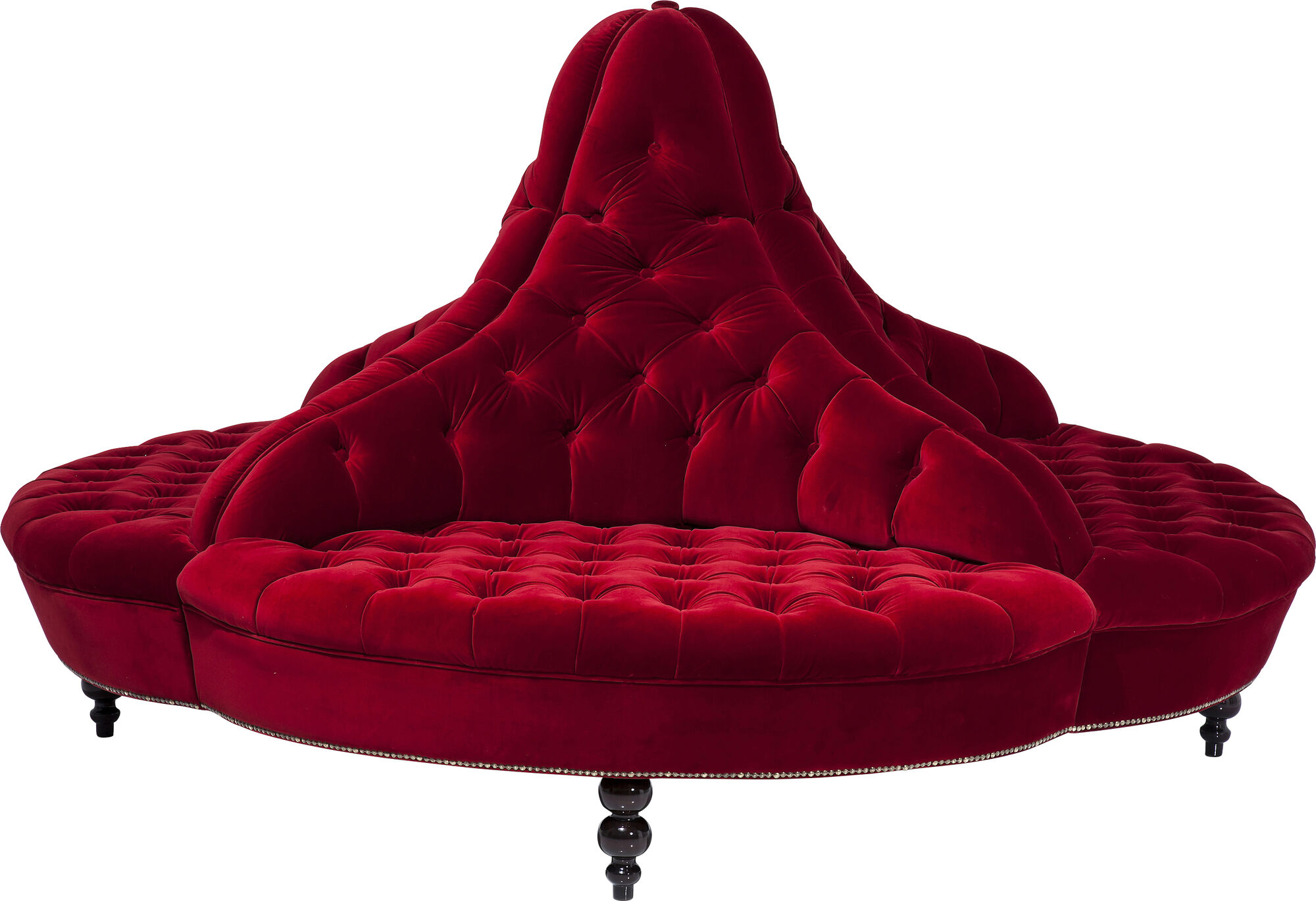 Kerek 4 Személyes Kanapé (Kicsi) – kép-1.