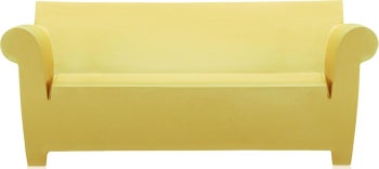 Sofa Bubble Club 189x72 cm żółta – obraz-1