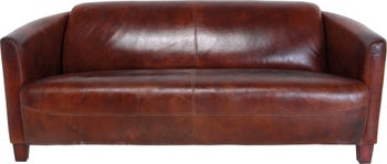 Canapea din piele naturala -Cigar Lounge- 2 locuri – imagine-1.