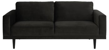 Sofa Katayama 3 os. 200 cm brązowoszara – obraz-1