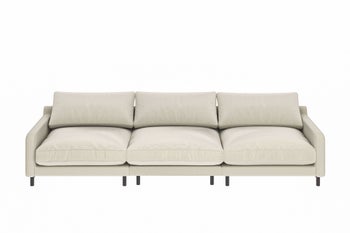 Discovery 3 pers, sofa, creme – billede-1.