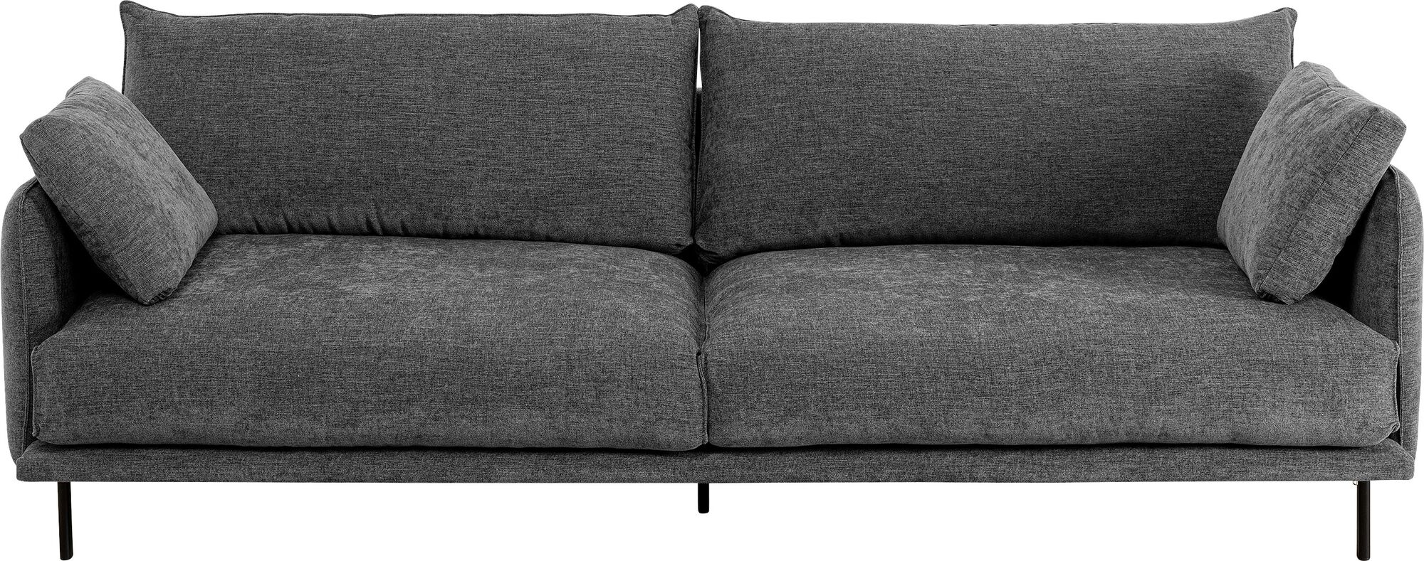 Sofa Edna 3 pl Gris 245cm – Imagen-1.