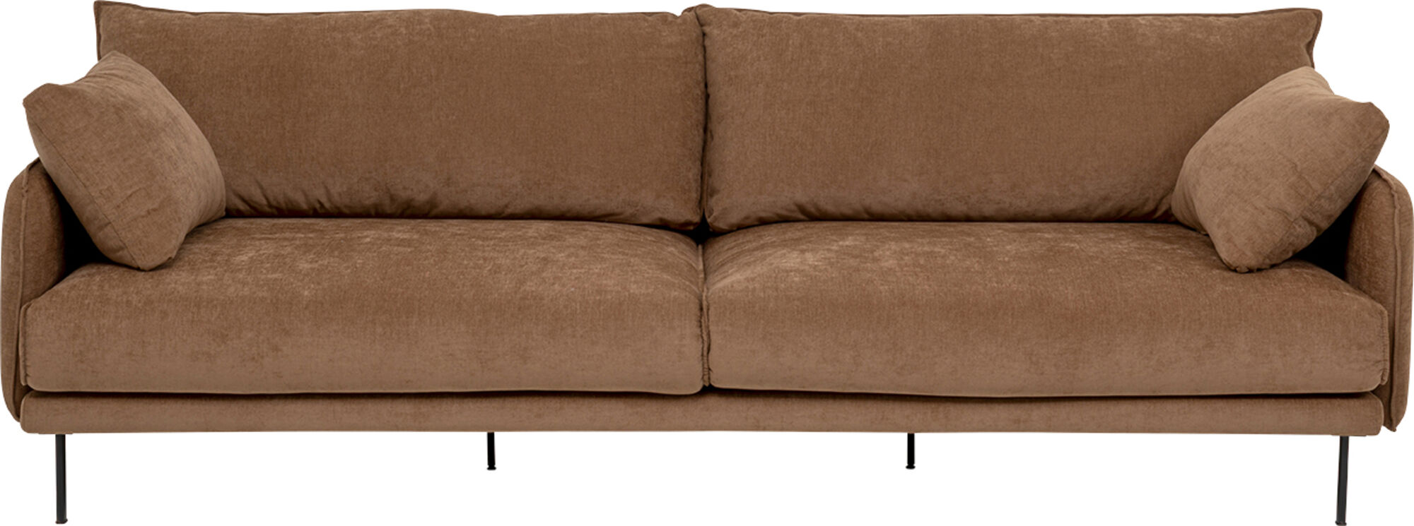 Sofa Edna 3-osobowa Mokka 245cm – obraz-1
