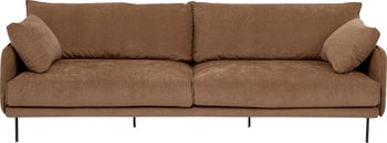 Sofa Edna 3-osobowa Mokka 245cm – obraz-1