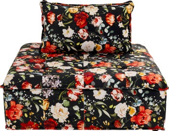 Sofá Element Portofino Flores Negro – Imagen-1.