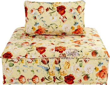 Sofá Element Portofino Flores Amarillo – Imagen-1.