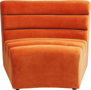 Elemento del divano Wave arancione – immagine-1.
