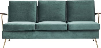 Sofa Gamble 179x78 cm miętowa – obraz-1