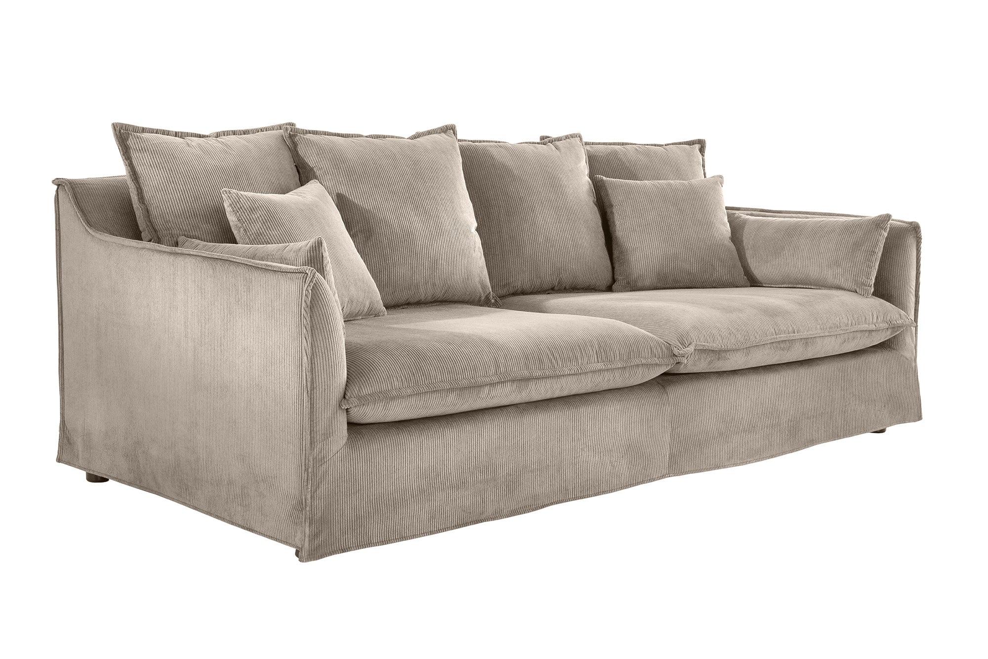 Sofa Heaven 200 cm 3-osobowa szarobeżowa – grafika-1.