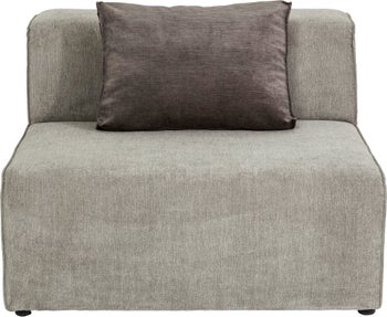 Soffmodul Infinity - Grå, 100cm – bild-1.