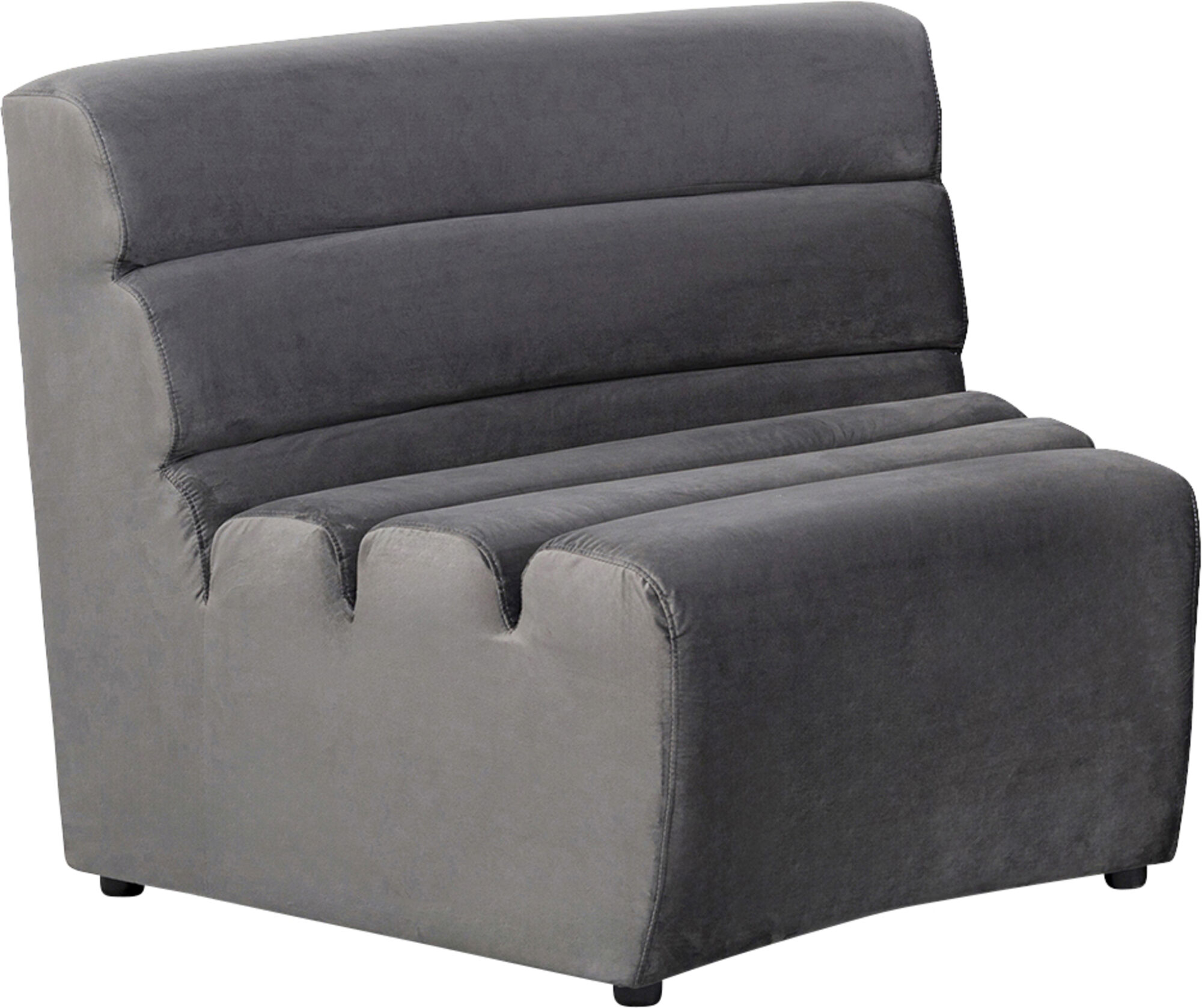 Element Canapea modulara Wave Gri – imagine-1.