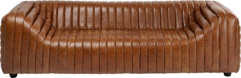Sofa Moreno 3 os. 251 cm skóra semianilinowa – obraz-1