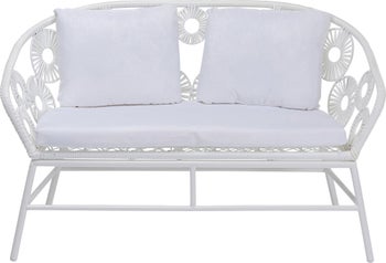 Градинска пейка Ibiza White – изображение-1.