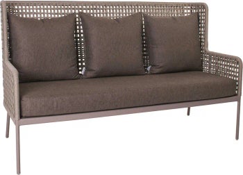 Sofa ogrodowa kolor brązowy platinum nogi aluminiowe s 166xzare74cm – obraz-1