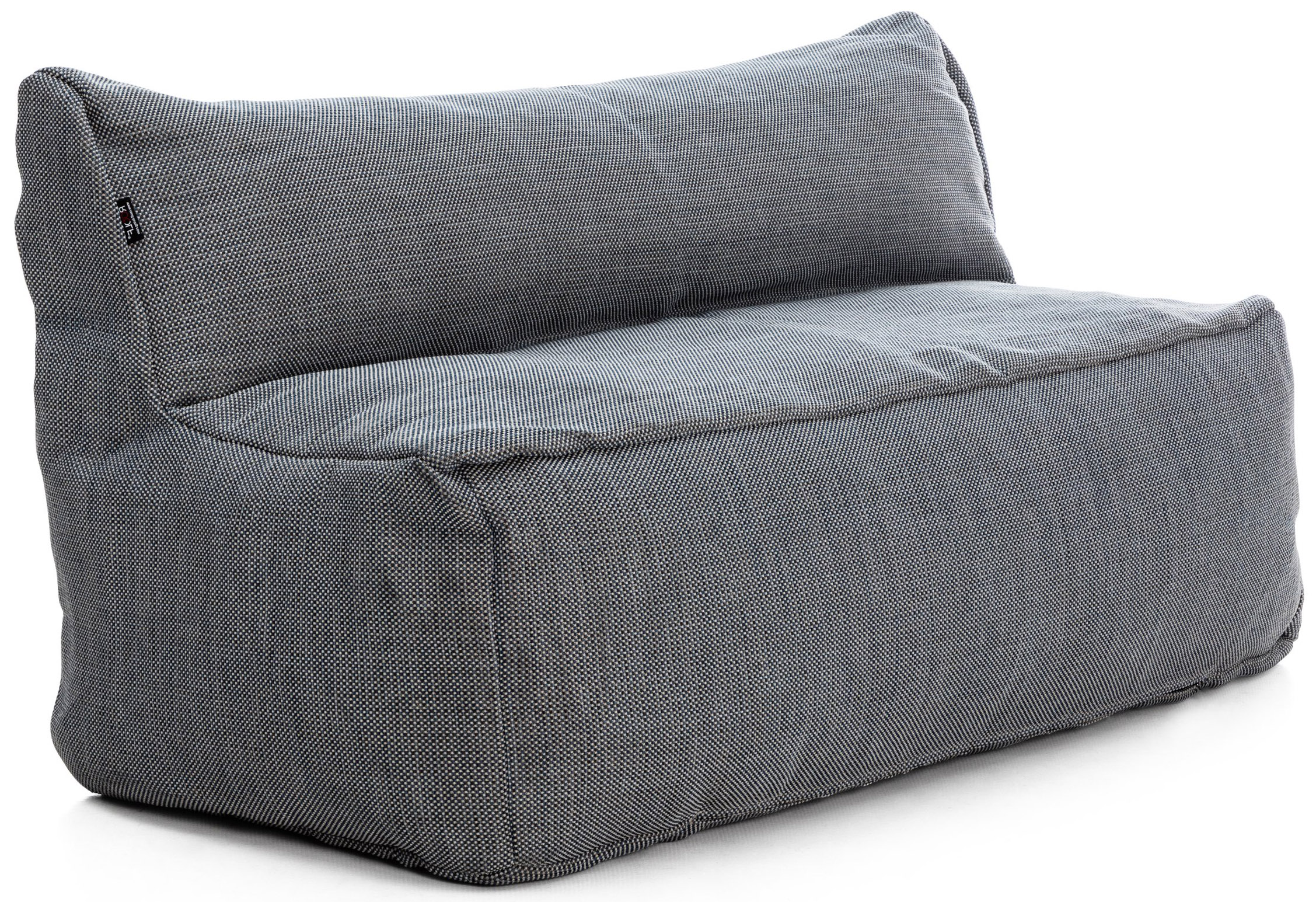 Sofa ogrodowa Love Seat 150 cm niebieska – obraz-1