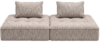 Sofa Portofino Grey (2/Set) – image-1.