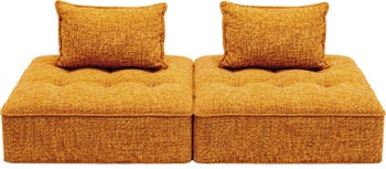 Sofa Portofino Orange (2/Set) – image-1.