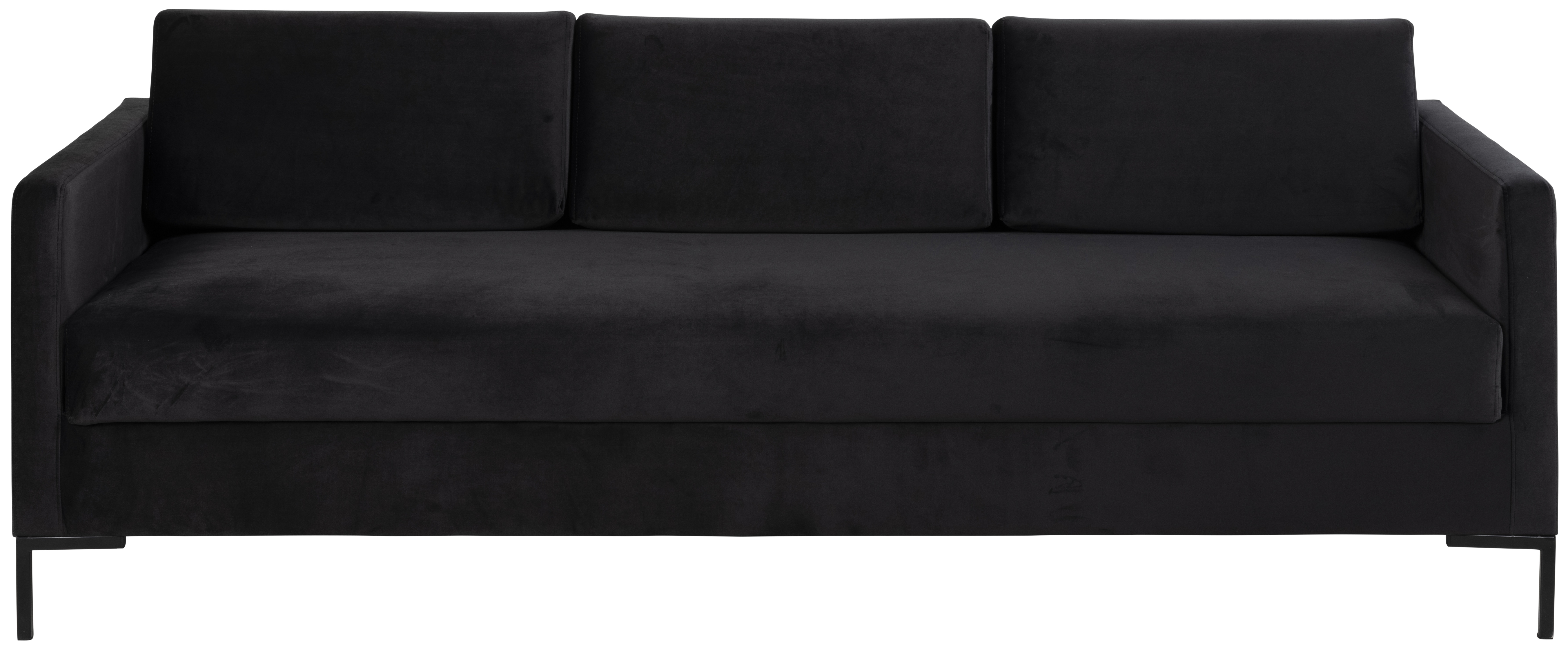 Sofa rozkładana Lapitan 214 cm antracytowa – obraz-1