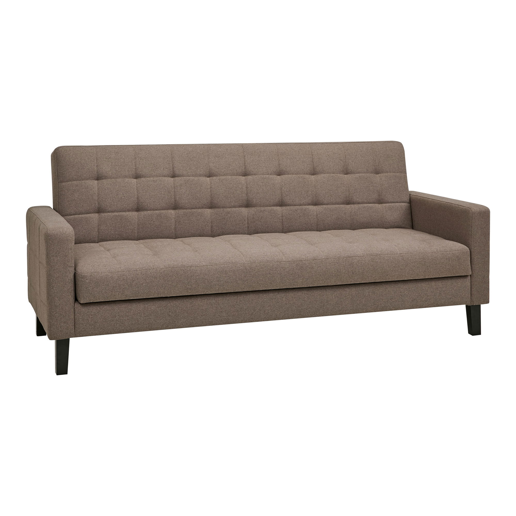 Sofa rozkładana Milton brązowa – grafika-1.