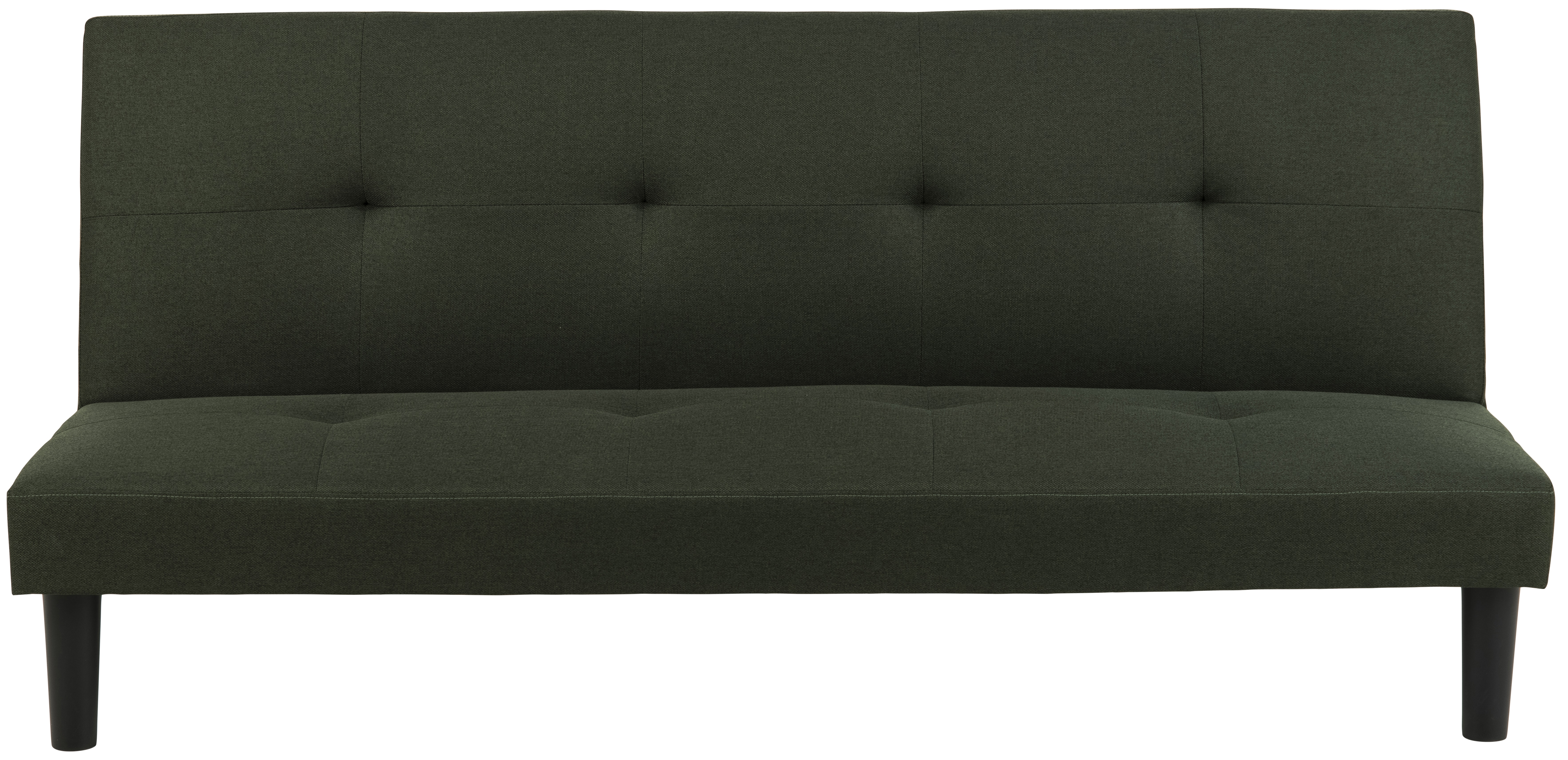 Sofa rozkładana Mimpi 179 cm zielona – obraz-1