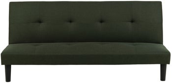 Sofa rozkładana Mimpi 179 cm zielona – obraz-1