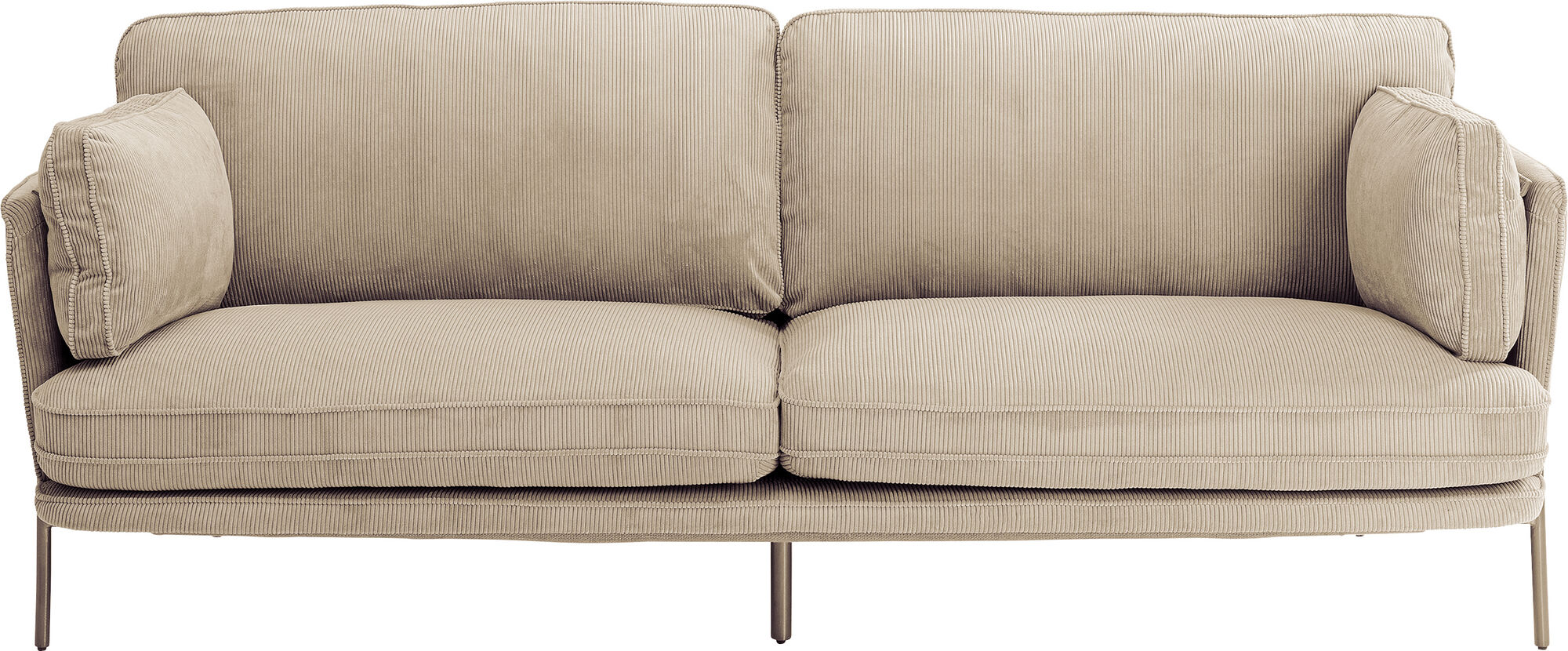 Shirly 3-pers. sofa, creme  – billede-1.