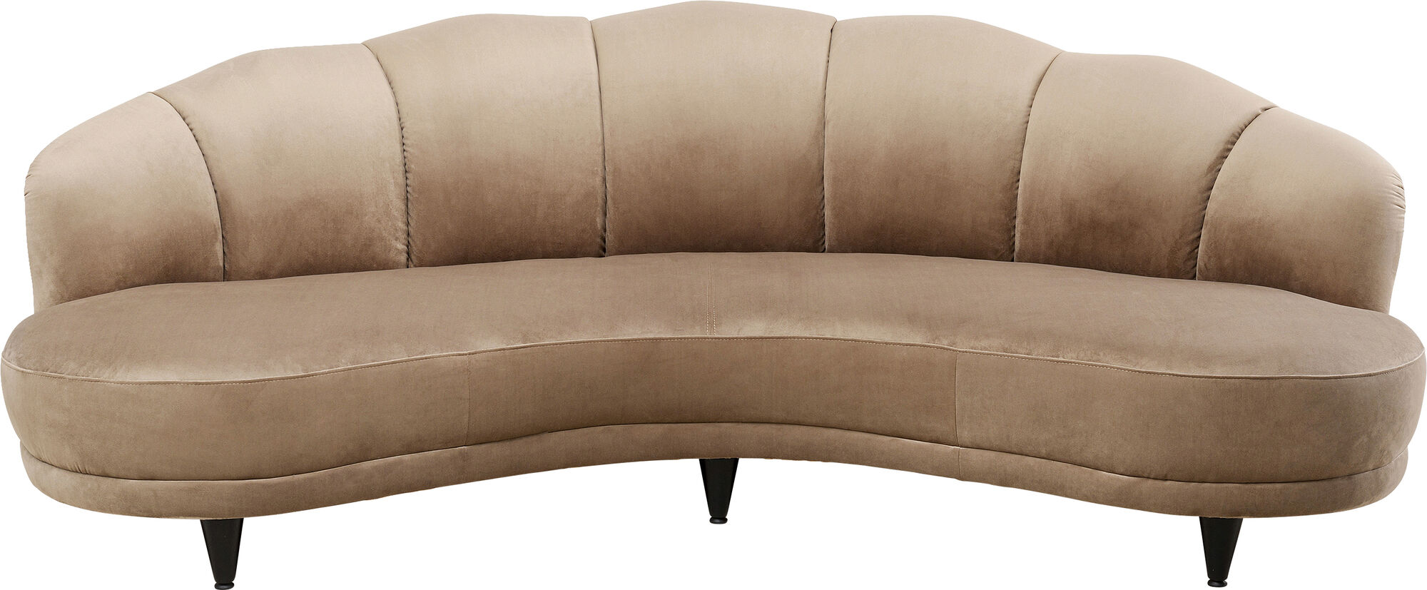 Диван Dschinn 3-Seater Beige 233cm – изображение-1.