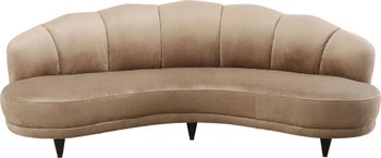 Диван Dschinn 3-Seater Beige 233cm – изображение-1.