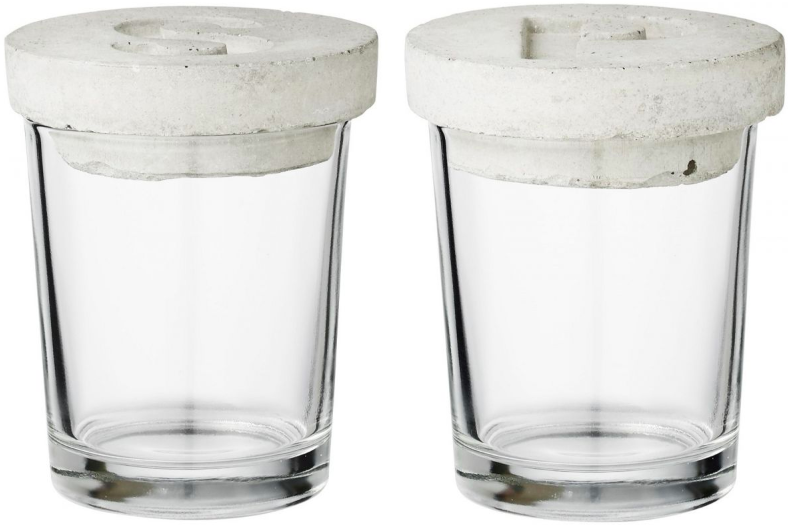 Solniczka i pieprzniczka Hilaria transparentne – obraz-1