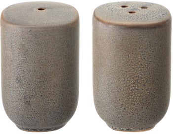 Solniczka i Pieprzniczka Kendra Ø5x7 cm szara (2-set) – obraz-1