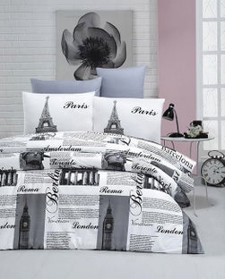 Спален комплект CITY - двоен с два плика – изображение-1