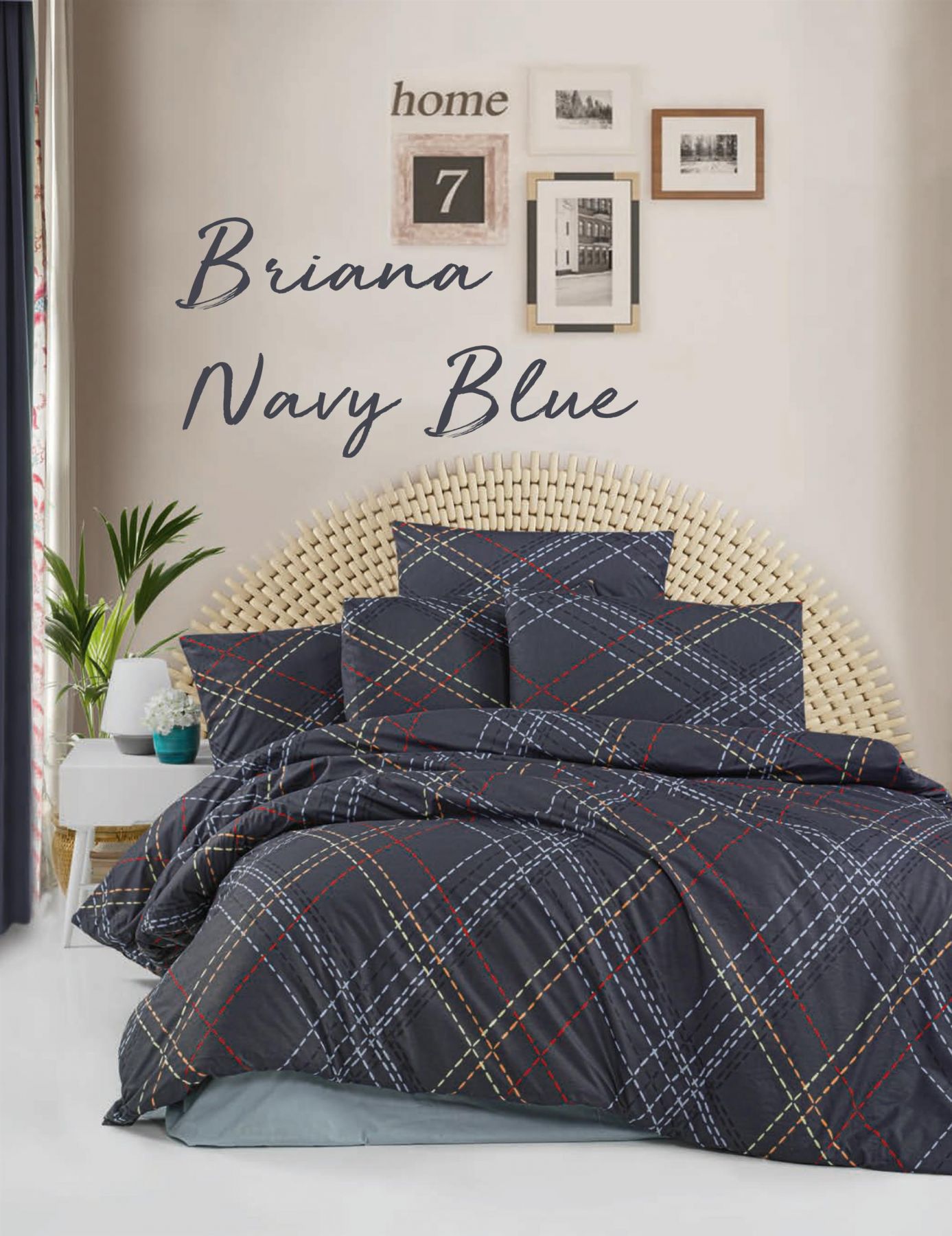 Спален комплект NAVY BLUE - двоен – изображение-1