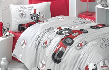 Спален комплект RACING CARS - единичен – изображение-1