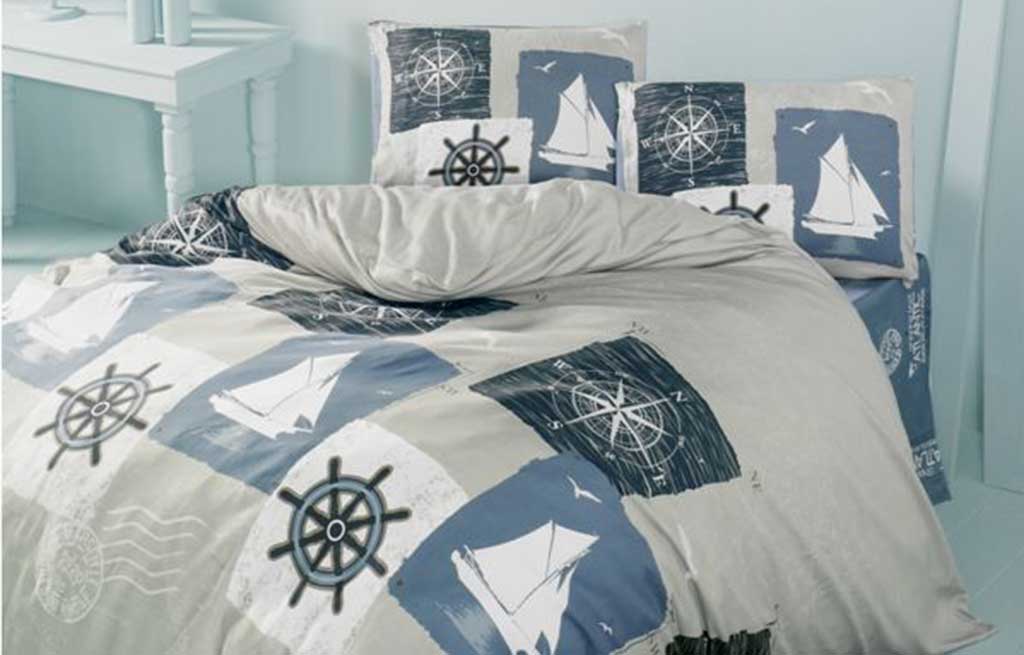 Спален комплект RANFORCE МИКС ДЕСЕНИ  –  единичен – изображение-1