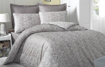 Спален комплект сатен делукс CAPUCCINO - двоен – изображение-1