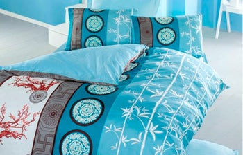 Спален комплект сатен делукс  FEODORA - двоен – изображение-1